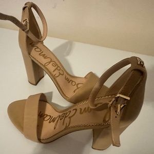 Sam Edelman Taupe Block heels - 4 inch